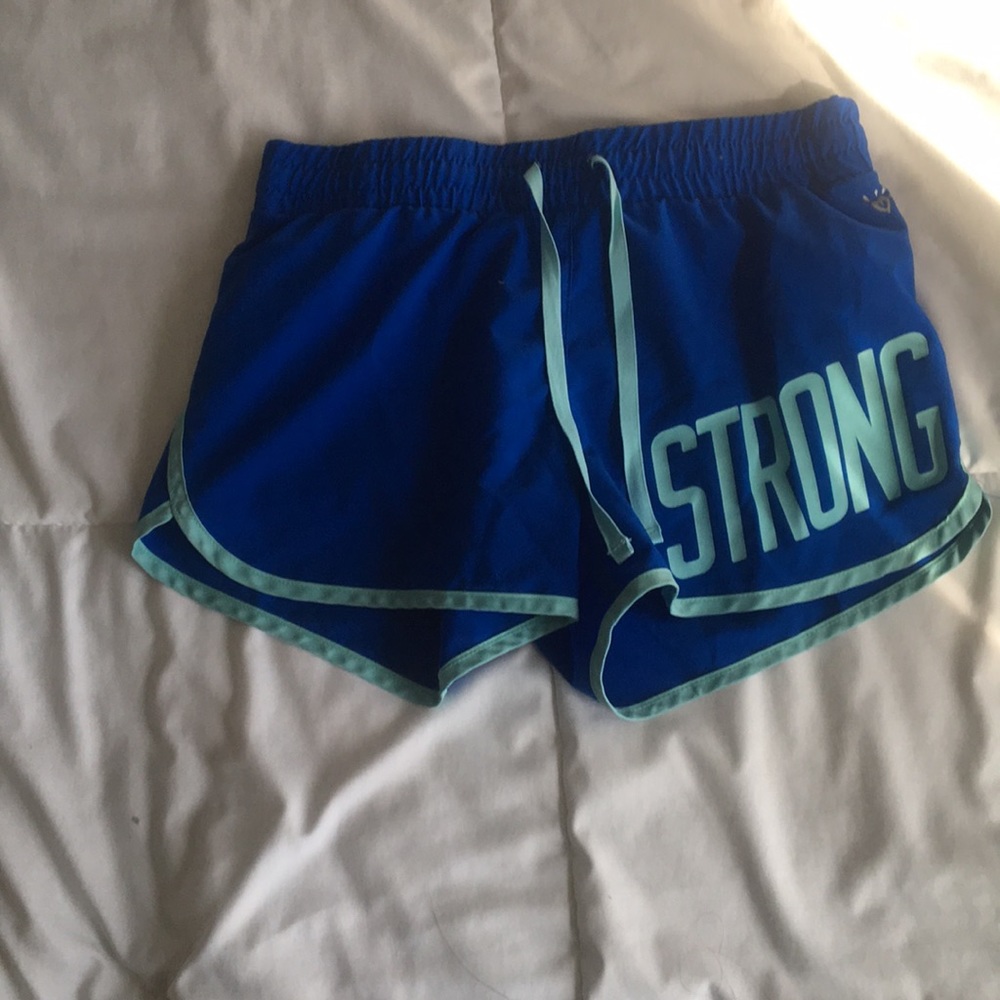Blue shorts